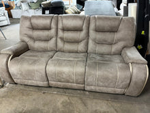 Load image into Gallery viewer, Laredo Springs Gray Power Reclining Sofa &amp; Loveseat – 2 Piece Set