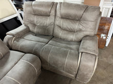 Load image into Gallery viewer, Laredo Springs Gray Power Reclining Sofa &amp; Loveseat – 2 Piece Set