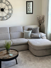 Load image into Gallery viewer, Crescent Place Gray 6 Pc Power
Reclining Sleeper Sectional