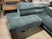 Load image into Gallery viewer, Sectional sofa teal