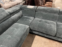 Load image into Gallery viewer, Sectional sofa teal