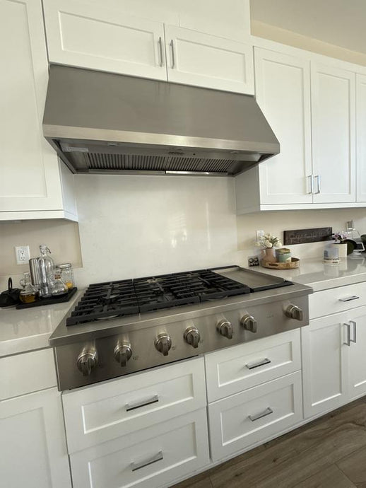 GE cafe 48 in. Gas Cooktop in Stainless Steel with 6 Burners