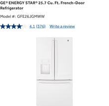 Load image into Gallery viewer, GE GFE26JGMWW manufacturer product page
