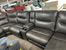 Load image into Gallery viewer, 7pc Recliner sectional