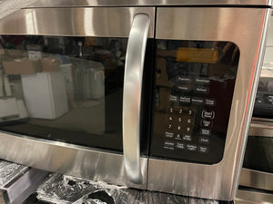 Stainless steel kitchen appliances set