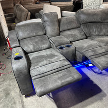 Load image into Gallery viewer, Recliner sectional sofa